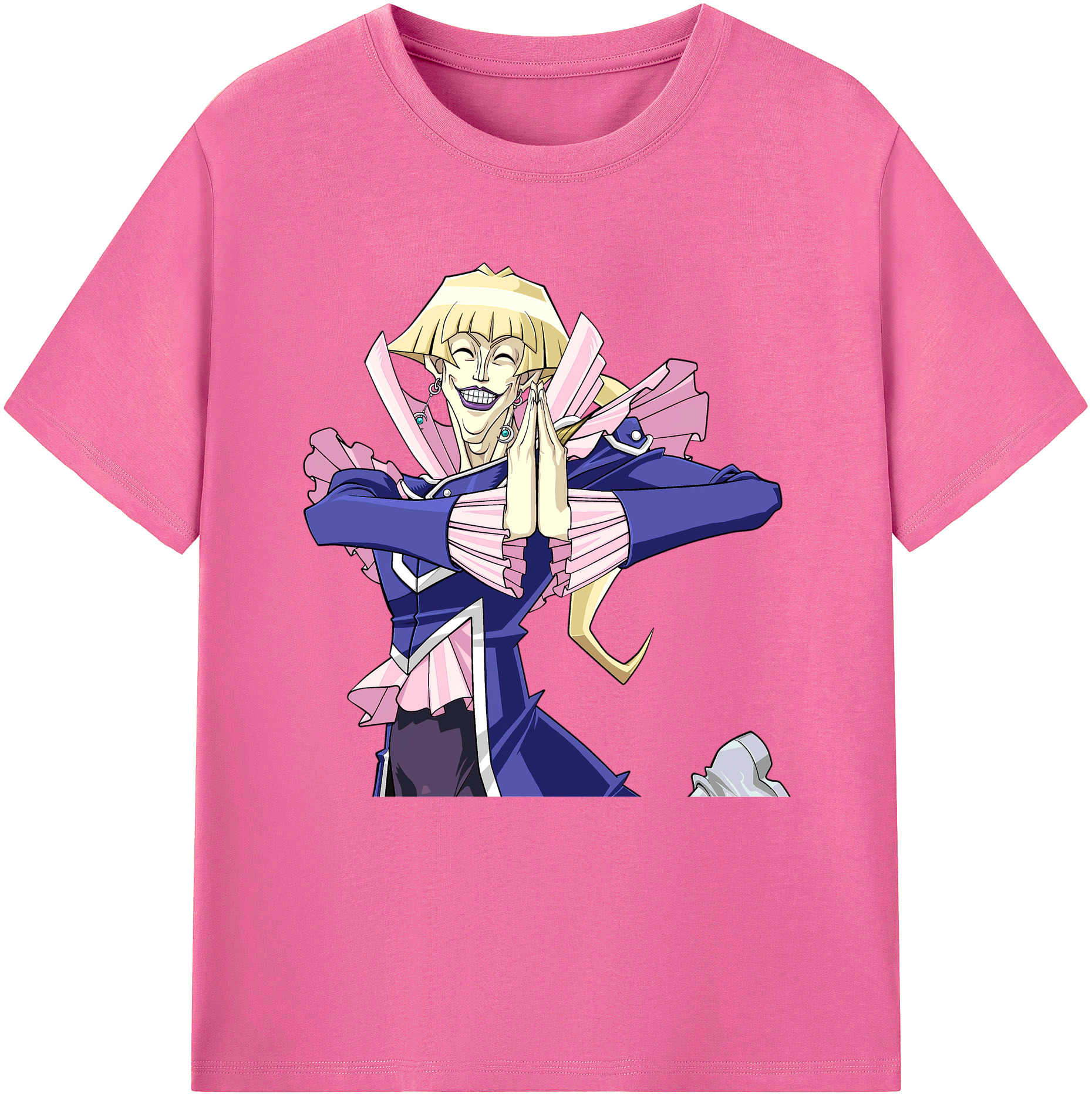 （画像用） 遊☆戯☆王 Yu-Gi-Oh! レディースカジュアルプリントTシャツ（綿100％）